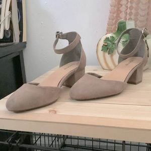 Torrid Taupe-Block Heel